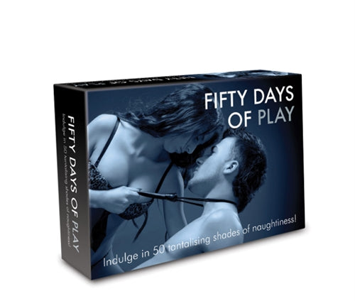 Fifty Days of Play Naughty Adult Game – Intimate Couples Game Black > Novelties > Board Games