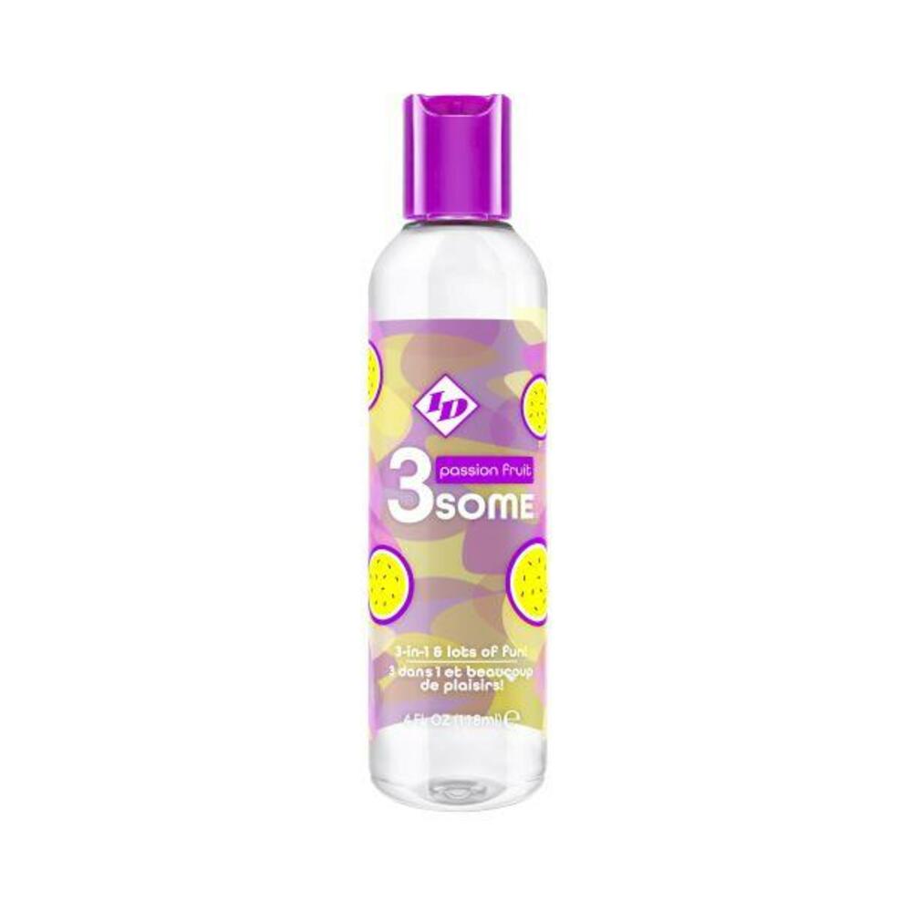 ID 3some Passion Fruit 3-in-1 Flavored Personal Lubricant 118ml > Lube > Flavoured