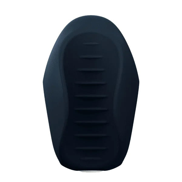 Stroke Vibrating Male Stroker Black Silicone Texture > Sex Toys For Men > Masturbators > Vibrating