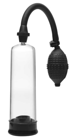Beginner Pump 8 Inch Length with Soft Sleeve Design Clear PUMPS
