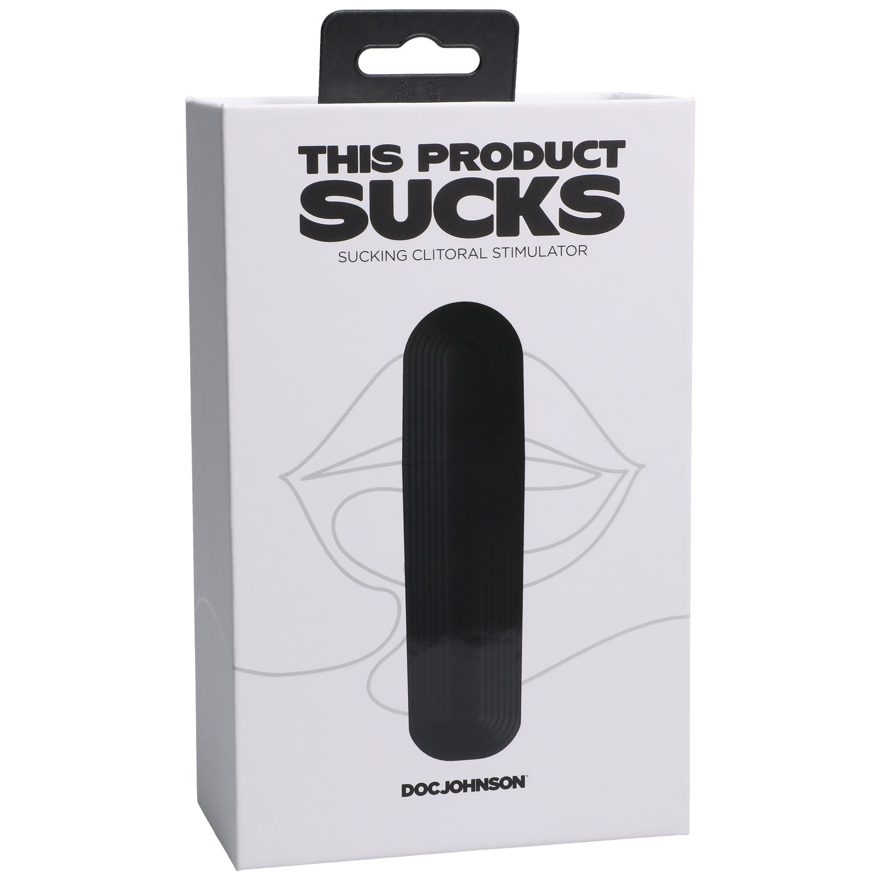 Rechargeable Clitoral Sucking Stimulator in Compact Black Design STIMULATORS