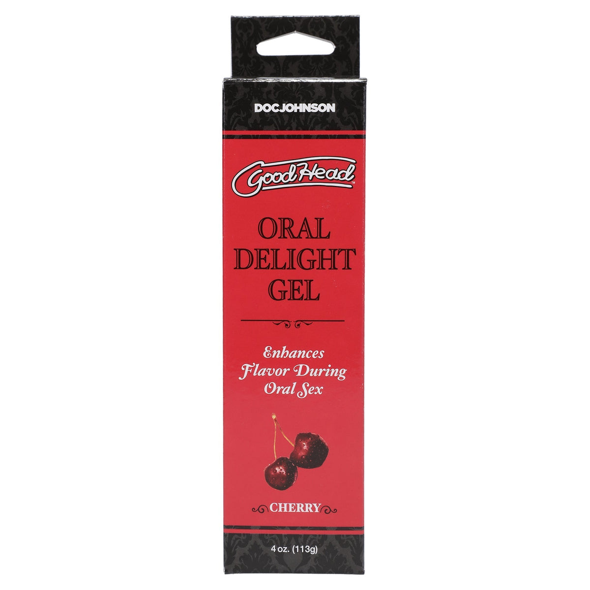 Doc Johnson Wild Cherry Oral Delight Gel 4 Oz Flavored Gel > Lube > Oral Gels & Sprays