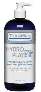TitanMen Hydro Play – Water-Based 32 Fl Oz Personal Lubricant > Lube > Speciality