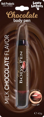 Milk Chocolate Edible Body Pen > Novelties > Candy & Edible Items