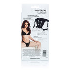 Lovers Super Strap Universal Adjustable Harness in Black > Dildos > Strap On Harnesses