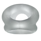 Oxballs Tri-Squeeze 3-Ring Cocksling – Extended Ballstretcher Base Comfort Clear > Cock Ring > Sling