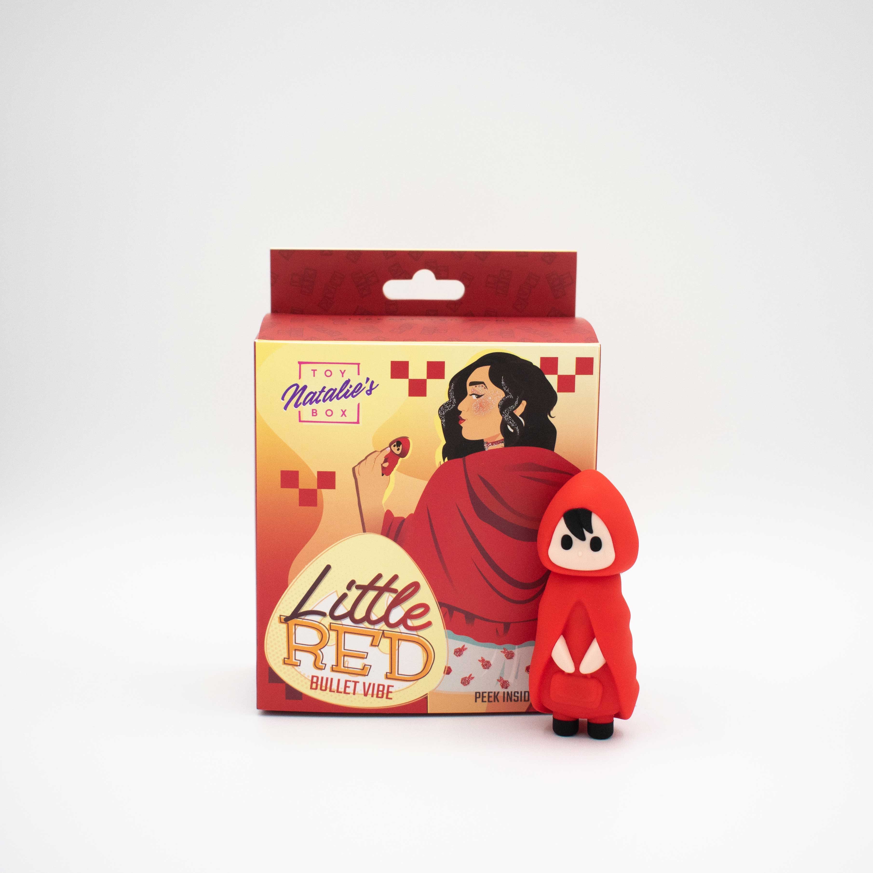 Little Red Bullet Vibrator Compact Pocket-Sized Adult Toy BULLETS