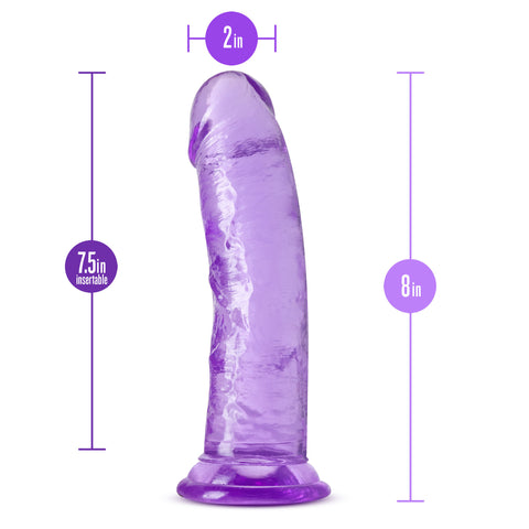 B Yours Plus Clear Dildo Soft Realistic Adult Intimacy Toy DONGS