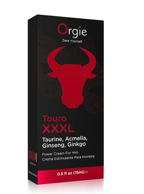 Orgie Touro XXXL Power Cream 15ml Erection Enhancer Cream for Men Default Title > Essentials > Mens Enhancers