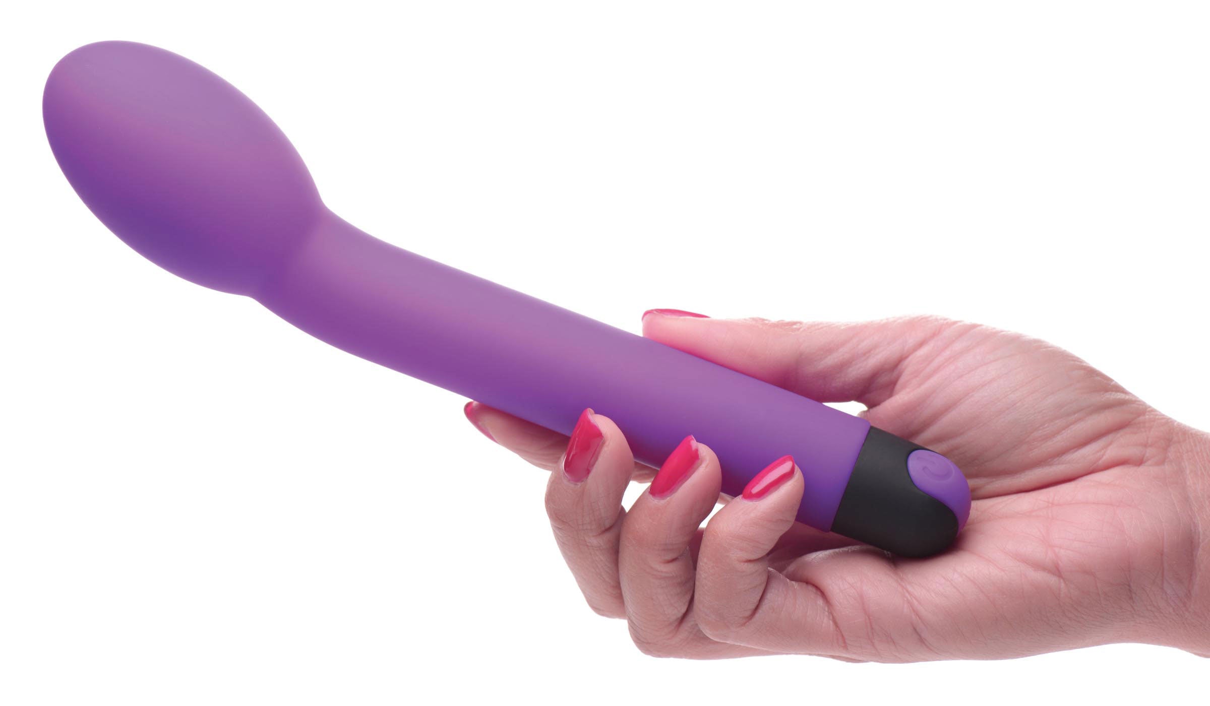 Bang 10X G-Spot Vibrator Purple 8.2 Inches with 3 Speeds and 7 Vibration Patterns > Sex Toys For Ladies > G-Spot Vibrators