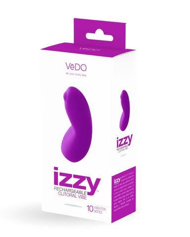 Izzy Rechargeable Clitoral Vibrator with 10 Powerful Modes Vibrators