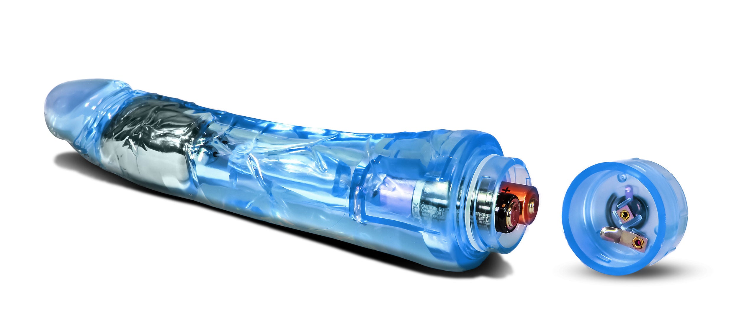 Naturally Yours Mambo Blue Bendable Soft Realistic Vibrator Blue Vibrators