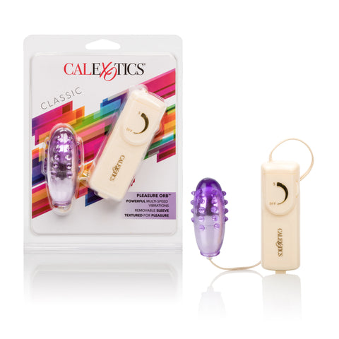 Pleasure Orb Vibrating Egg in Purple for Adult Intimate Fun Purple BULLETS