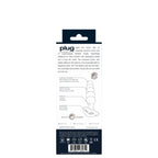 Anal Plug Vibrator with 10 Modes Black Pearl > Anal Range > Vibrating Butt Plugs