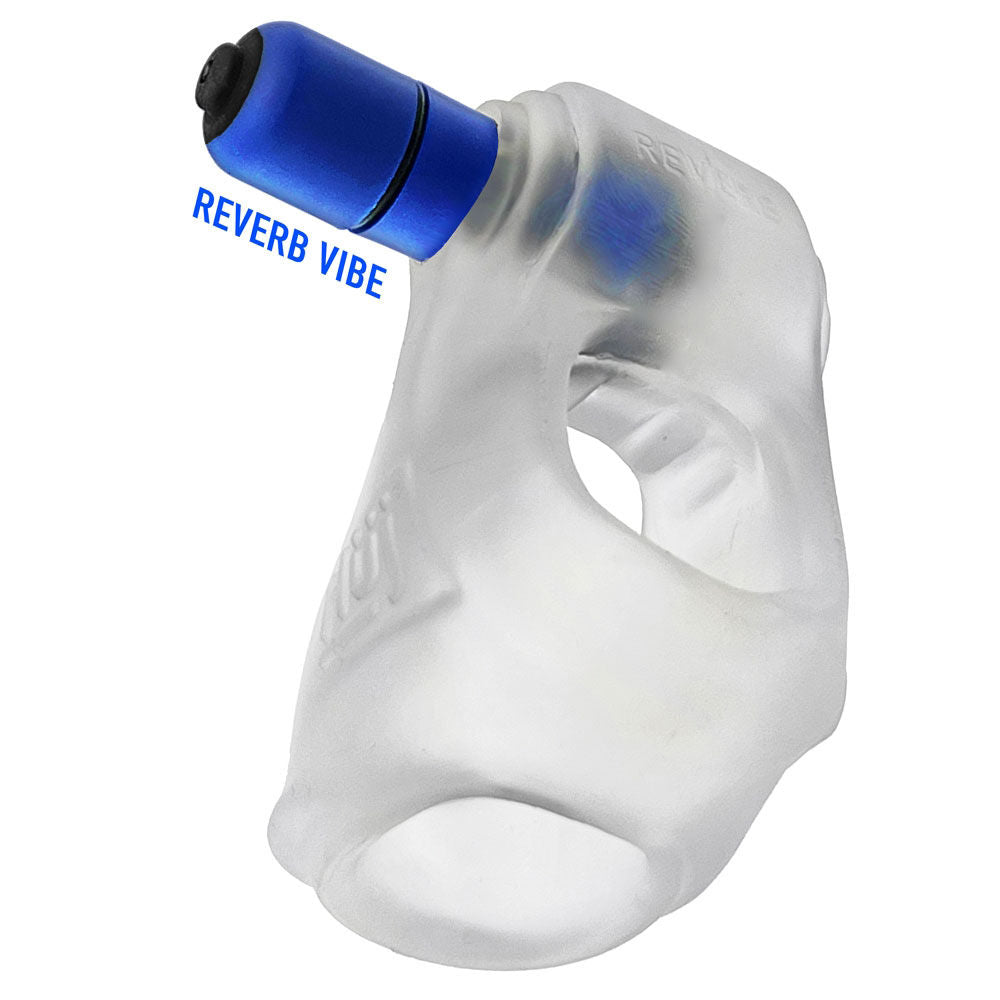 Revsling Tar Ice Vibrating Cock and Ball Sling for Men Cock Rings Vibrating