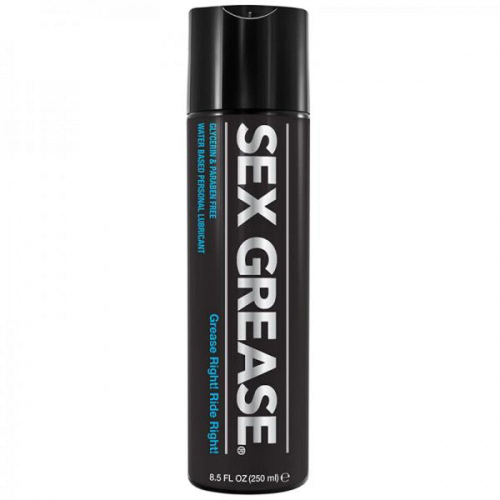 Sex Grease Water Based Personal Lubricant 8.5 Ounce Bottle Clear Speciality Lubricants