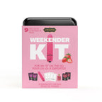 Vibe Weekender Kit (Strawberry Dreams) – Battery-Powered Mini Vibrator Kit > Essentials > Massage Gift Set