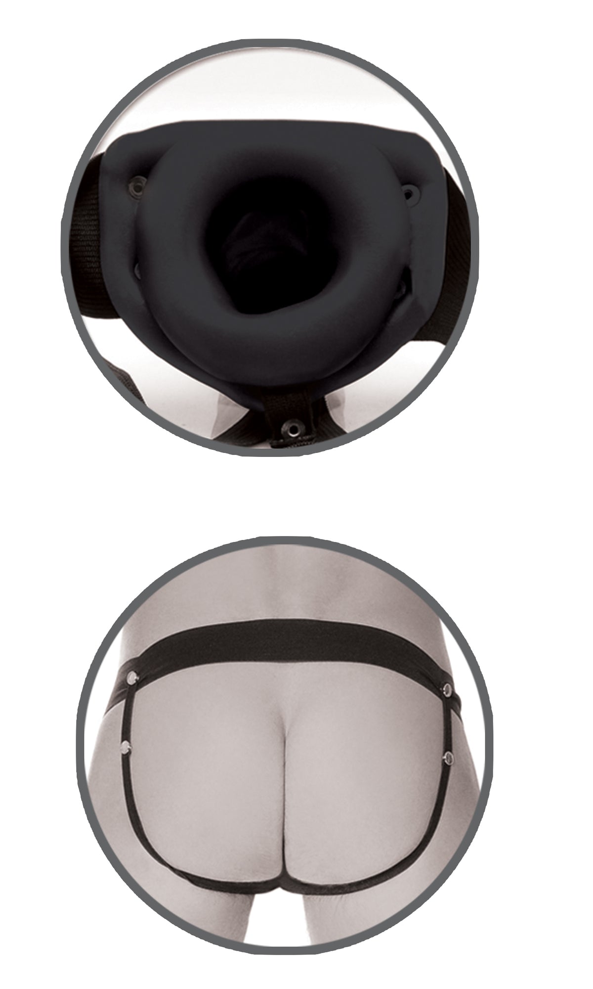 Fetish Fantasy 6 Inch Limited Edition Hollow Strap-On Harness Toy > Dildos > Hollow Strap Ons