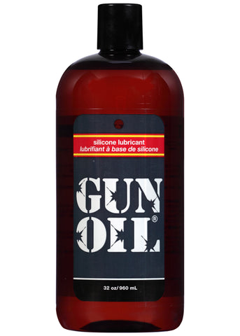 Gun Oil Silicone Lubricant 32 Oz with Vitamin E and Aloe Vera Default Title Speciality Lubricants