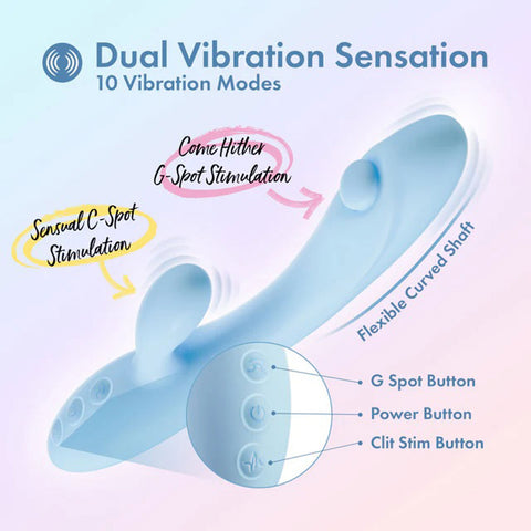 Play With Me Moondust Magic Rabbit Vibrator VIBRATORS-RABBIT