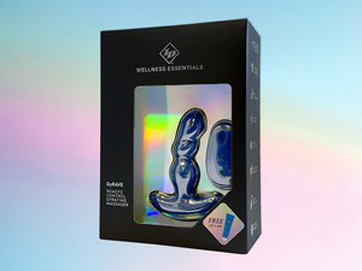 Gyrave Remote Control Gyrating Massager for Intimate Pleasure Blue Prostate Tools