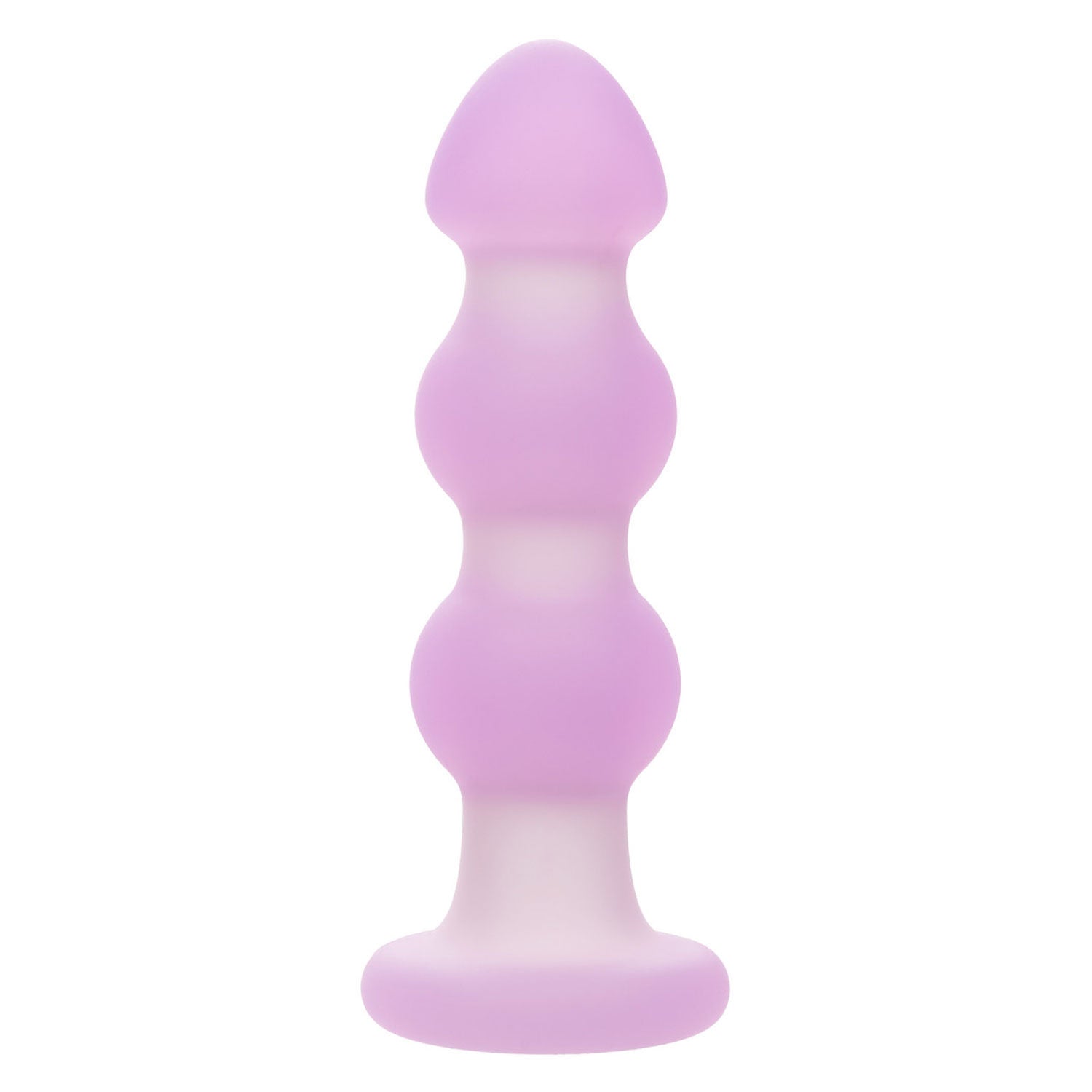 Lavender Haze Beaded Anal Probe for Intense Stimulation Purple Beads