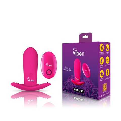 Intrigue Strapless Insertable Butterfly Panty Vibrator Pink Panty Vibrators
