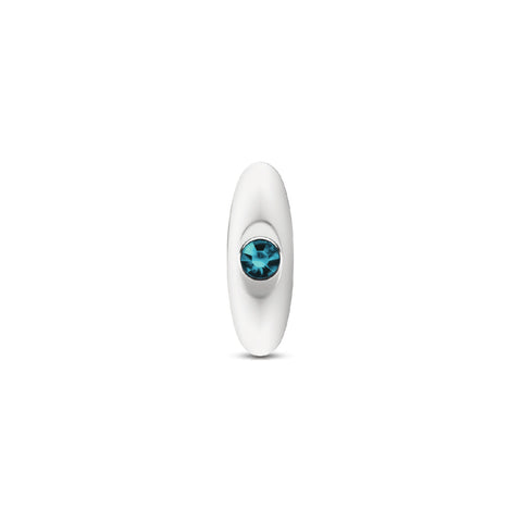 Cheeky Charms Silver Anchor Butt Plug with Clear and Teal Jewel Kit > Anal Range > Butt Plug Kits