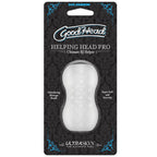 Goodhead Helping Head Pro – Clear Stretchy Handheld Stroker Clear > Sex Toys For Men > Masturbators > Manual