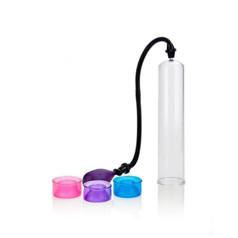 Big Mans Pump 12 Inch With Interchangeable Sleeves Penis Pump Clear PUMPS