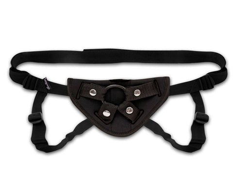 Neoprene Strap-On Harness (Black) – Adjustable Strap-On Harness > Dildos > Strap On Harnesses