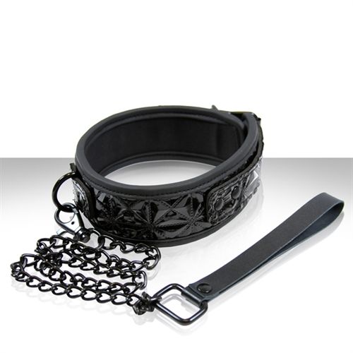 Sinful Black Collar for Adult Intimacy and Playful Kink Fun > Bondage Gear > Collars