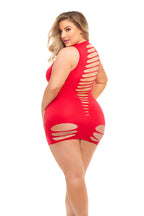 Cant Commit Dress Red > Clothes > Dresses and Chemises