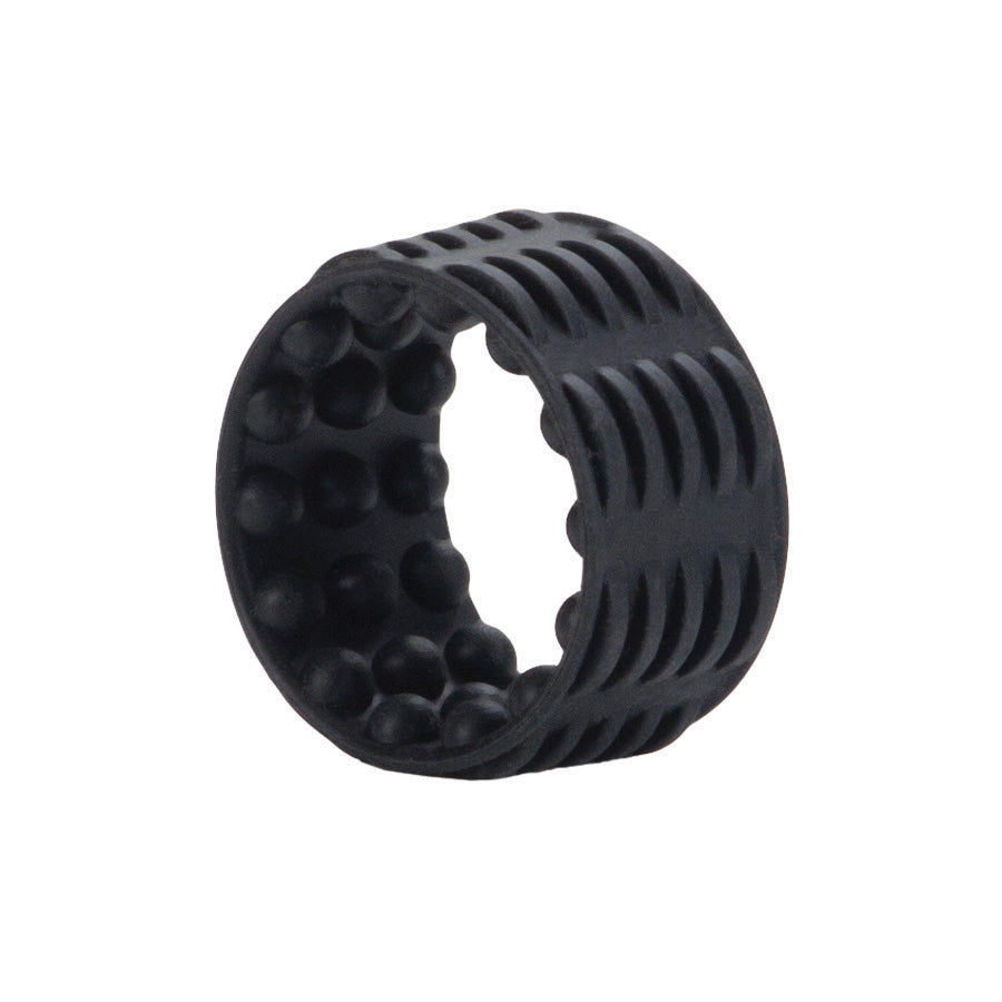 Adonis Silicone Reversible Enhancer Stretchable Sturdy Comfortable Men’s Intimate Accessory Black > Cock Ring > Single
