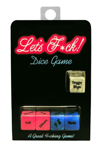 Lets Fuck Dice Game – Adult Couples Intimacy Game > Novelties > Games