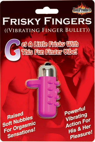 Frisky Fingers Magenta Mini Bullet Vibrator for Adult Intimacy Pink BULLETS