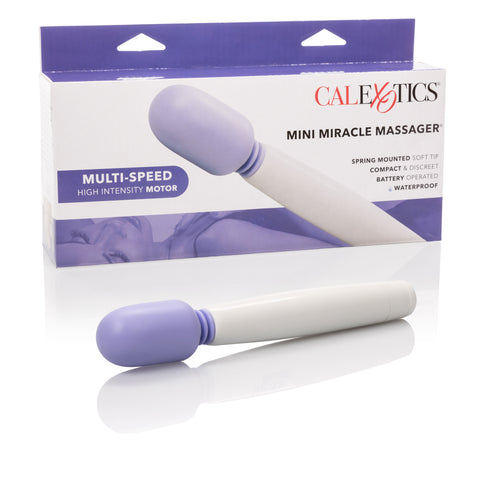 My Mini Miracle Massager Wand Multi-Speed Compact Purple and White Battery Operated > Sex Toys For Ladies > Wand Massagers and Attachments