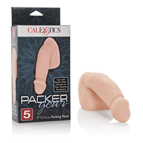 Packer Gear 5 Inch Ivory Packing Penis Realistic Harness Toy Beige Packers