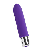 Bam Mini Rechargeable Bullet Vibrator Compact Cordless Pocket-Sized Personal Massager Purple > Vibrators > Mini Vibrators