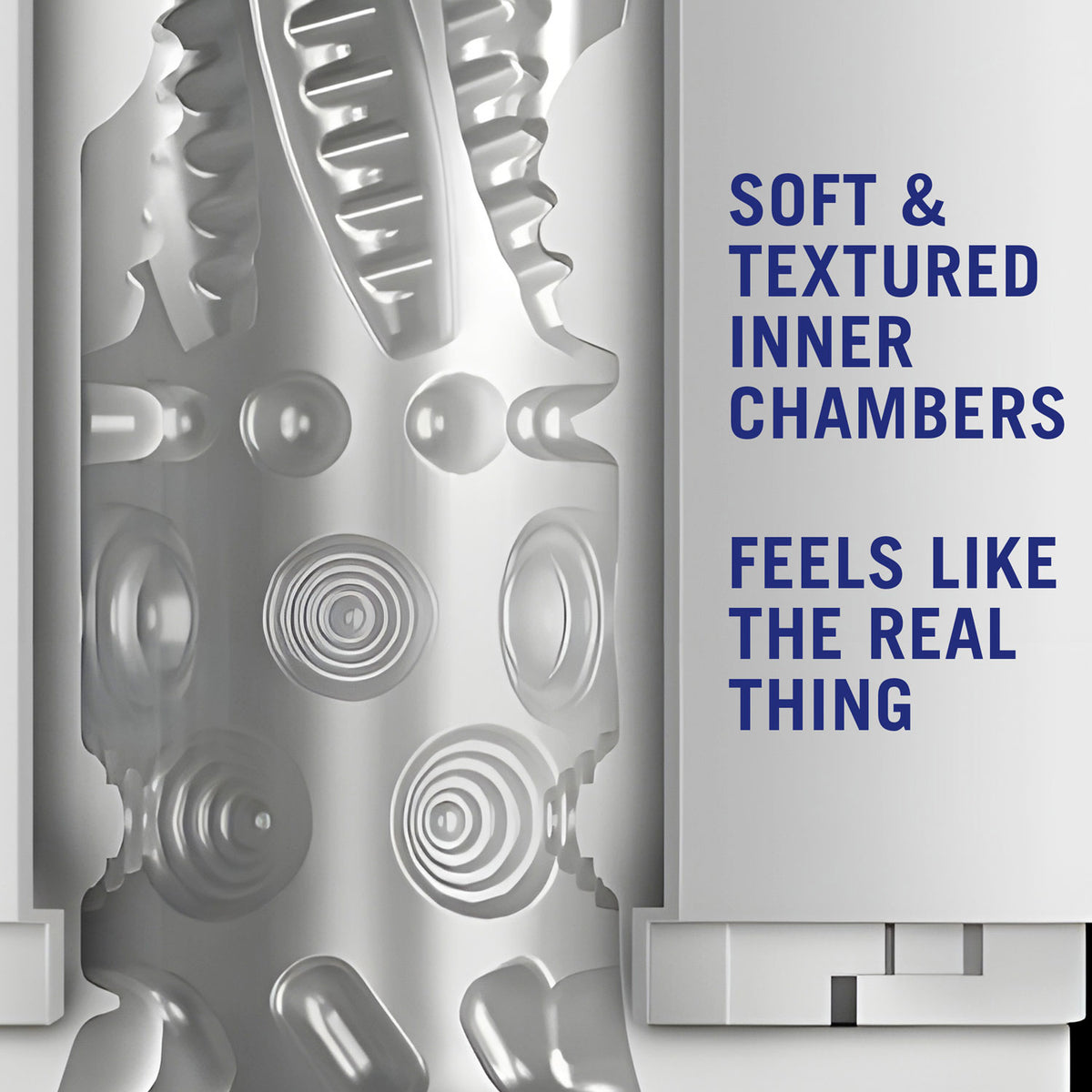 M for Men Robo-Bator White Vibrating Male Masturbator Toy > Sex Toys For Men > Masturbators > Vibrating