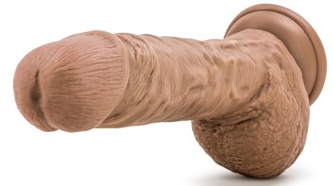 Au Naturel Big Billy 9 Inch Mocha Dildo Realistic Toy Dongs Realistic