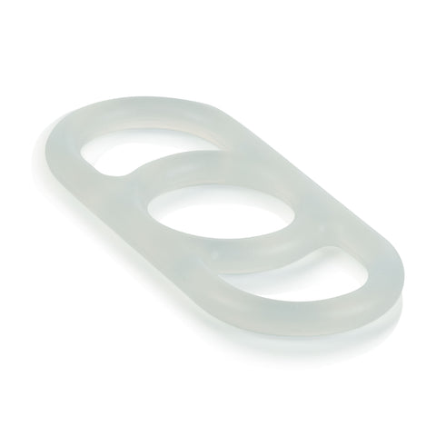 Dr Joel Erection Pump Ring Stretchy Two-Handled Sex Toy Clear Clear Cockrings