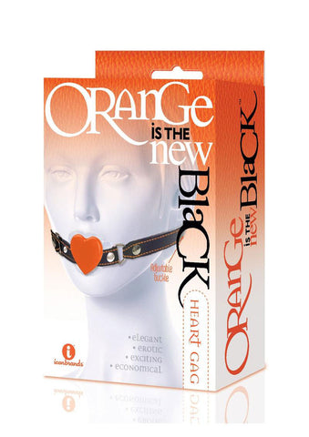The 9s Orange Is The New Heart Gag Mouth Restraint Multi Gags