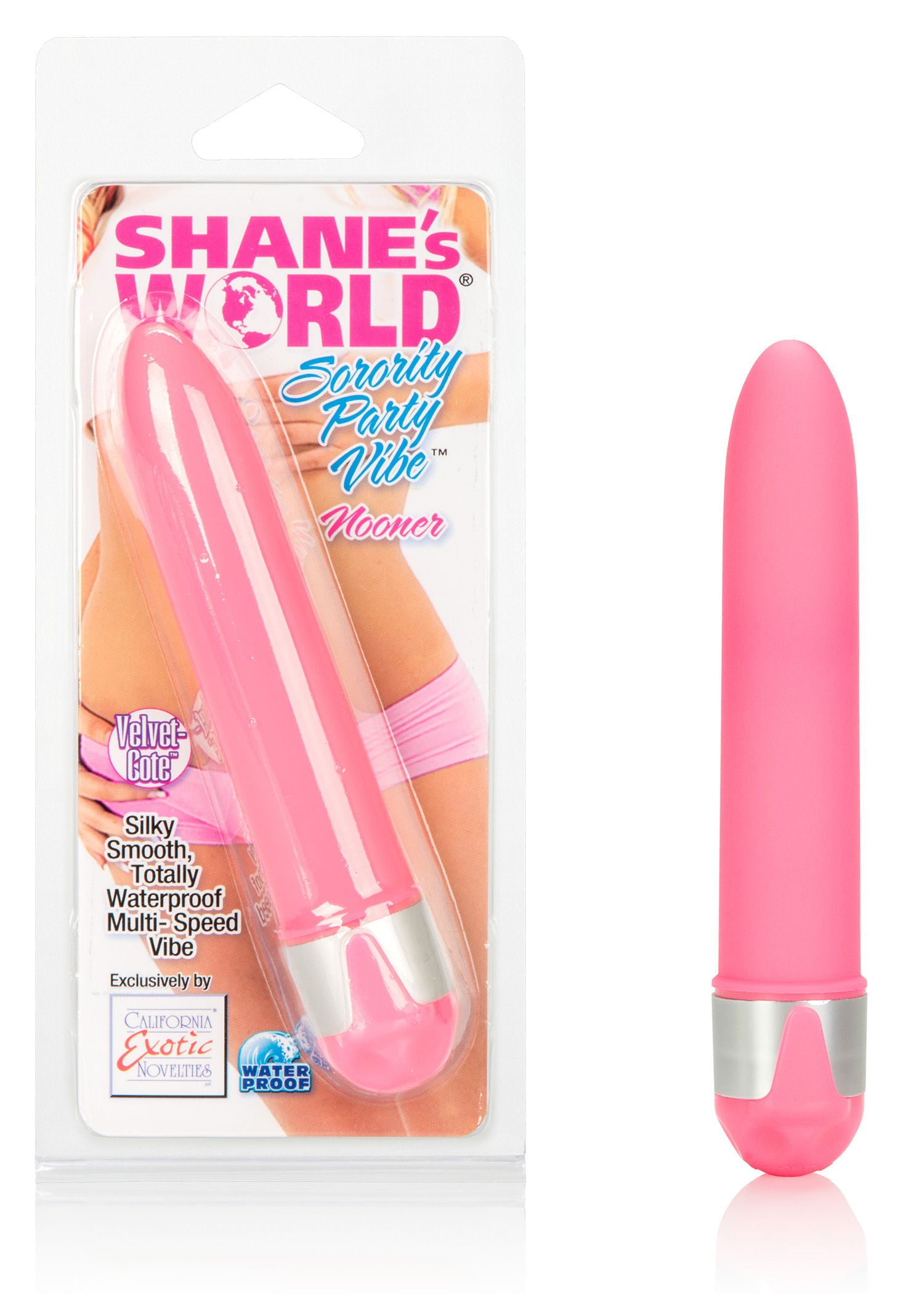 Shanes World Sorority Party Nooner Green Multi-Speed Massager > Vibrators > Realistic Vibrators