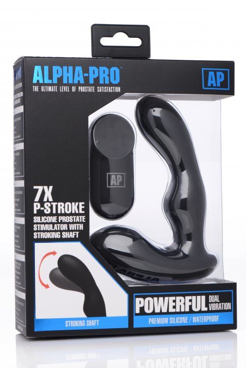 7x P-Milker Silicone Prostate Stimulator with Milking Bead > Anal Range > Prostate Plugs