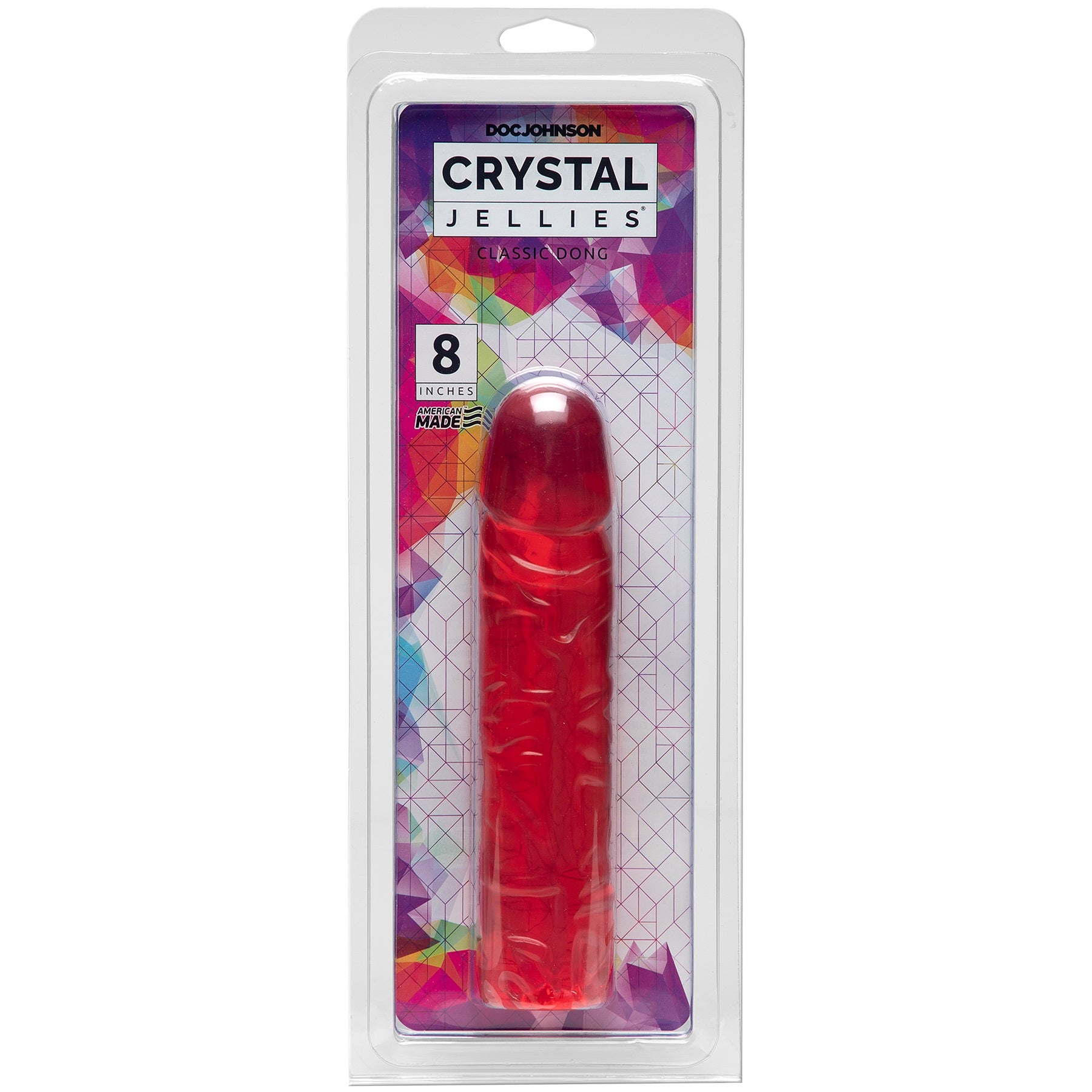 8 In Classic Dong Pink - Soft Flexible Design Pink DONGS