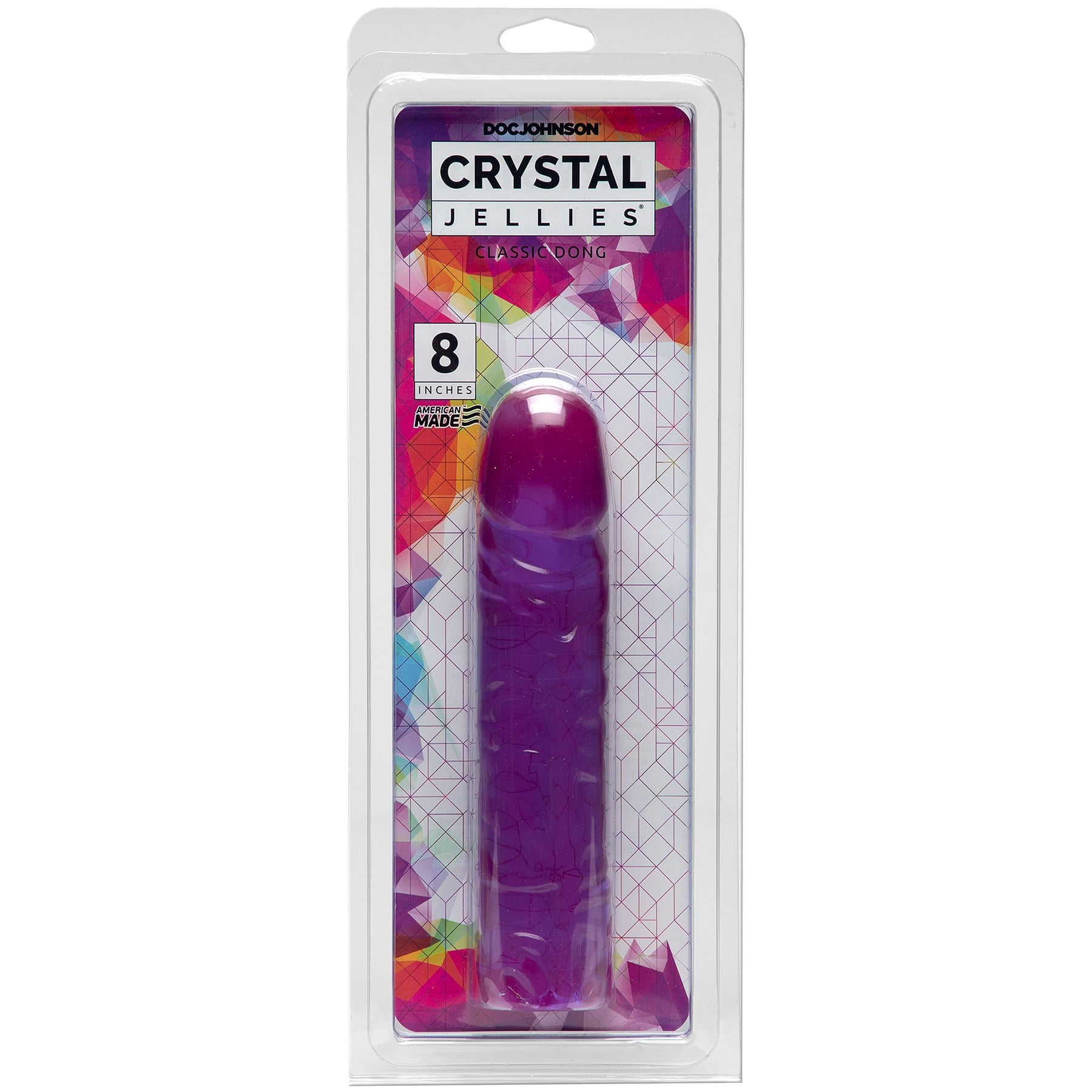 8 In Classic Dong Purple - Flexible Phthalate Free Design DONGS