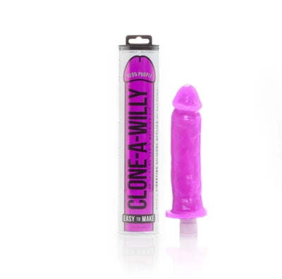 Clone A Willy Neon Purple – Silicone Vibrator > Dildos > Mould Your Own Kits