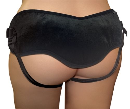 Beginners Plus Size Black Strap-On Harness with Adjustable Straps Harnesses & Strap-Ons