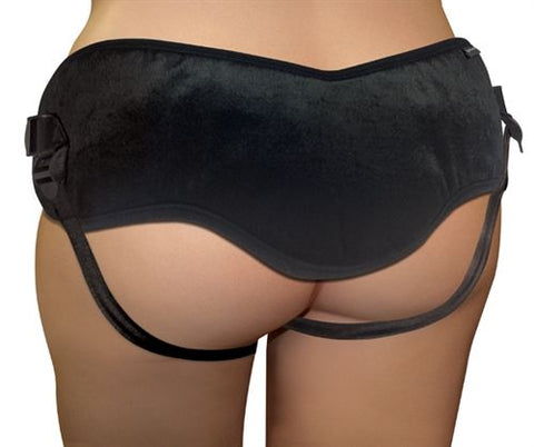 Beginners Plus Size Black Strap-On Harness with Adjustable Straps Harnesses & Strap-Ons